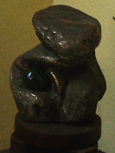 Sculpture intitulée "source de vie" par Antoine Etumbuluku Etena, Œuvre d'art originale, Bronze