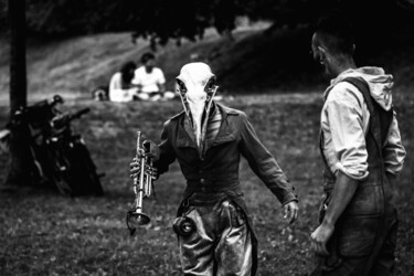 Photographie intitulée "Homme Oiseau" par Antoine Heid, Œuvre d'art originale, Photographie numérique