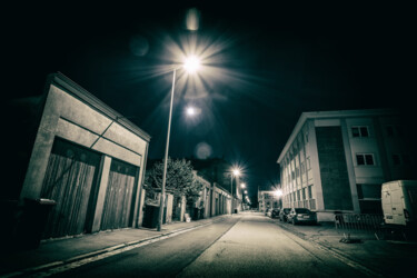 Fotografia intitolato "Night City 1" da Antoine Heid, Opera d'arte originale, Fotografia digitale