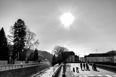 Fotografie getiteld "Quai Jules Ferry, 8…" door Antoine Heid, Origineel Kunstwerk, Digitale fotografie