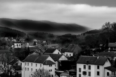 Photographie intitulée "Vue Sur Senones" par Antoine Heid, Œuvre d'art originale, Photographie numérique