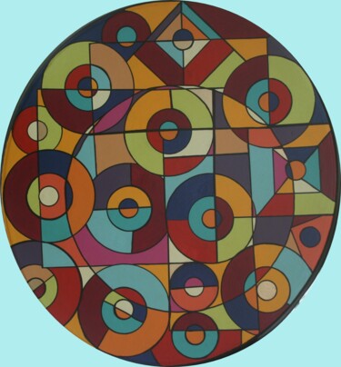 Peinture intitulée "paraboloide-1-bis.j…" par Antoine Mellado, Œuvre d'art originale
