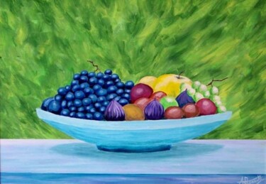 Peinture intitulée "Tutti Frutti" par Antoine Renault, Œuvre d'art originale