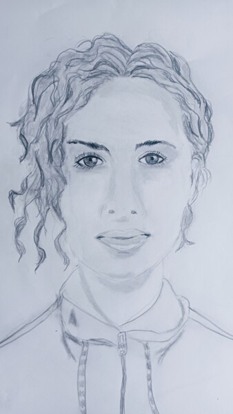 Drawing titled "Melissa2" by Antoine Silveira, Original Artwork, Pencil
