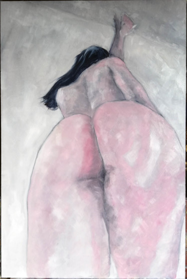 Malerei mit dem Titel "mademoiselle Sonia" von Antoine Marelle, Original-Kunstwerk, Öl