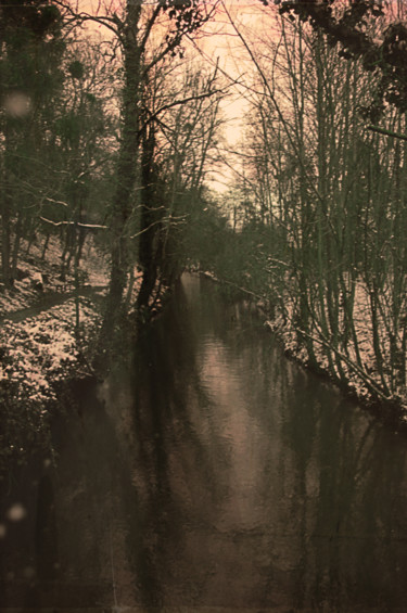 Photography titled "riviere" by Antoine Marelle, Original Artwork, Manipulated Photography