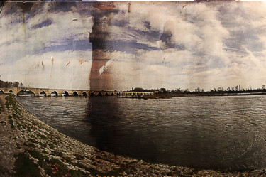 Photography titled "pont de beaugency 02" by Antoine Marelle, Original Artwork, Digital Photography