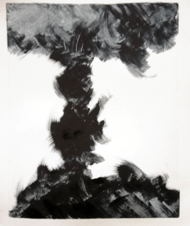 Отпечатки и Гравюры под названием "tornade 023" - Antoine Marelle, Подлинное произведение искусства, Монотип