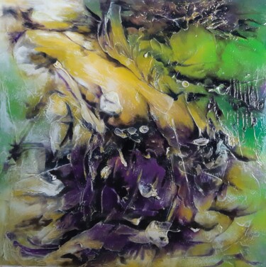 제목이 ""Prise de conscienc…"인 미술작품 Antoinette Dall'Agnolo (Tani)로, 원작, 아크릴 나무 들것 프레임에 장착됨