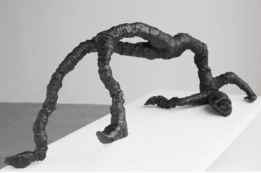 Скульптура под названием "Bridge" - Antoinette Rozan, Подлинное произведение искусства, Бронза