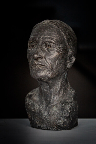 Escultura intitulada "Shaman" por Antoinette Rozan, Obras de arte originais, Bronze