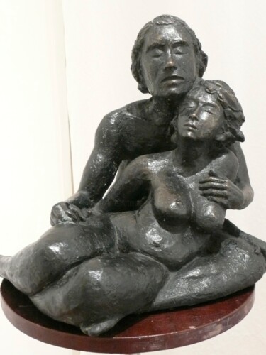 Sculptuur getiteld "Harmony" door Antoinette Rozan, Origineel Kunstwerk, Bronzen