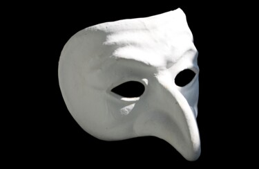 Pittura intitolato "Mask as one of the…" da Anton Laurov, Opera d'arte originale, Fotomontaggio
