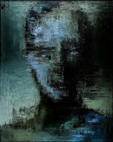 Digitale Kunst mit dem Titel "Страшный образ мужс…" von Anton Pustovalov, Original-Kunstwerk, Digitale Malerei