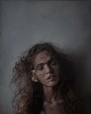 Digital Arts titled "Disheveled Pain" by Anton Pustovalov, Original Artwork, AI generated image
