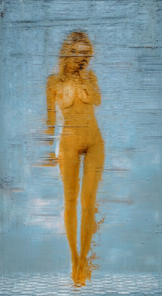 Arte digitale intitolato "Soylent blue" da Anton Pustovalov, Opera d'arte originale, Pittura digitale