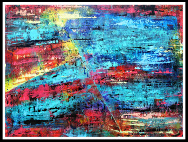 Картина под названием "Diversity" - Anton Rakun, Подлинное произведение искусства, Акрил Установлен на Деревянная рама для н…