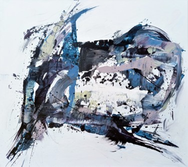 Peinture intitulée "Empty soul" par Anton Rakun, Œuvre d'art originale, Acrylique Monté sur Châssis en bois