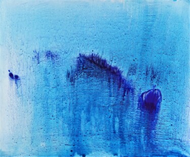 Painting titled "Simply blue" by Anton Rakun, Original Artwork, Acrylic