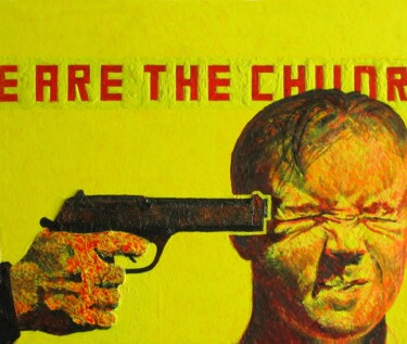 Картина под названием "We Are The Children" - Anton Terziev, Подлинное произведение искусства, Масло