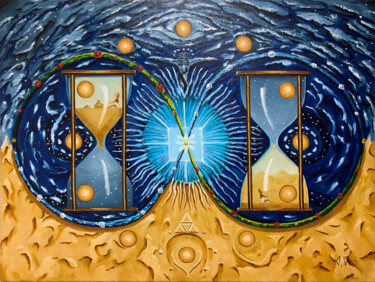 Картина под названием "The sands of time" - Anton Vishnevsky (A. Vish), Подлинное произведение искусства, Масло Установлен н…