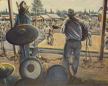 Painting titled "Country Jam" by Anton Nichols, Original Artwork, Other