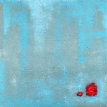 Pintura titulada "“Unexpected red” pa…" por Antoni Truqué, Obra de arte original, Acrílico