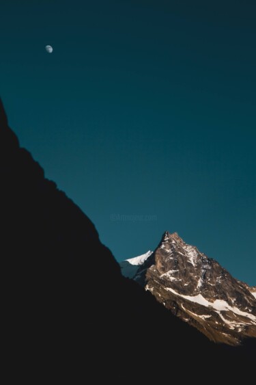 ""Moon on Besso... F…" başlıklı Fotoğraf Antonin Borie tarafından, Orijinal sanat, Dijital Fotoğrafçılık