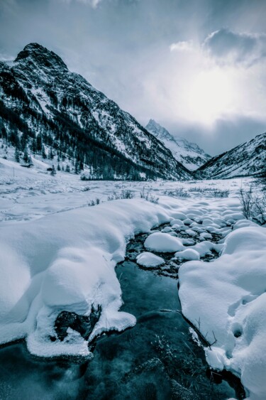 Фотография под названием "Cold mountain" - Antonin Borie, Подлинное произведение искусства, Цифровая фотография