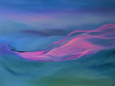 Peinture intitulée "Pink esprit" par Antonina Runovska, Œuvre d'art originale, Huile Monté sur Carton