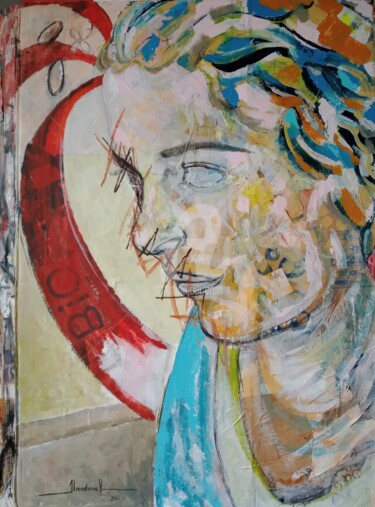 Painting titled "GENERATOR OF PARANO…" by Almodovar Antonio, Original Artwork, Acrylic Mounted on Wood Stretcher frame