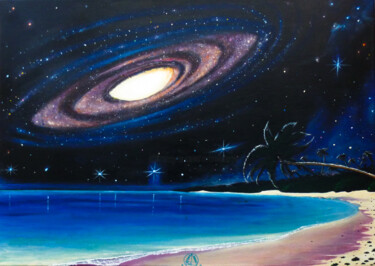 Malarstwo zatytułowany „Celestial Pensacola” autorstwa Antonio Bagia, Oryginalna praca, Akryl