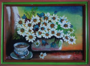 Artcraft titled "tazza e fiori" by Antonio Cariola, Original Artwork, Furniture