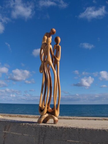 雕塑 标题为“Conforto” 由Antonio Cersosimo, 原创艺术品, 木