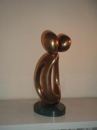 Sculpture titled "Tepori" by Antonio Cersosimo, Original Artwork, Metals