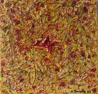 제목이 "Entreredes"인 미술작품 Antonio Doreste로, 원작, 아크릴 나무 들것 프레임에 장착됨