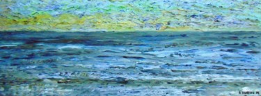 Pittura intitolato "Marina" da Antonio Doreste, Opera d'arte originale, Olio