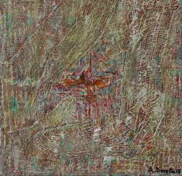 Pittura intitolato "Entre_redes" da Antonio Doreste, Opera d'arte originale, Altro