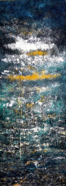 Fusión mar y cielo Pintura titulada "Fusión mar y cielo" por Antonio Doreste, Obra de arte original, Otro