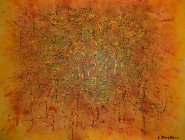 Painting titled "Sin título" by Antonio Doreste, Original Artwork, Other