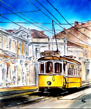 "Belém-Lisboa-Portug…" başlıklı Tablo Antonio Guimaraes tarafından, Orijinal sanat, Akrilik