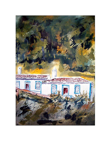Painting titled "Açôres - Portugal -…" by Antonio Guimaraes, Original Artwork, Acrylic