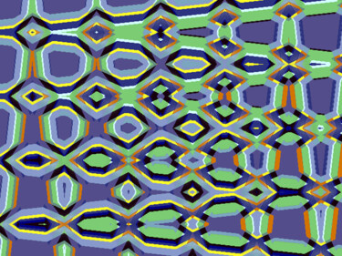 Digital Arts με τίτλο "textil--007" από Antonio Guimaraes, Αυθεντικά έργα τέχνης, 2D ψηφιακή εργασία