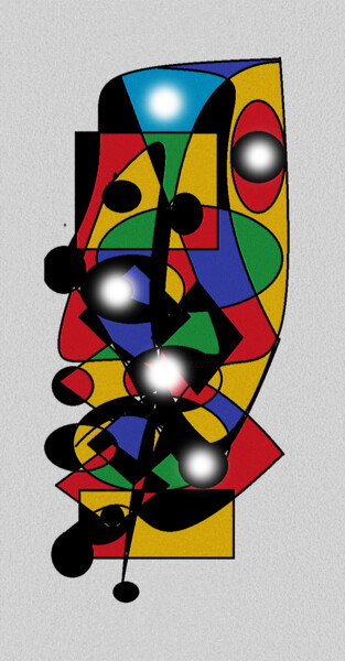 Arts numériques intitulée "Expressionismo---06" par Antonio Guimaraes, Œuvre d'art originale, Travail numérique 2D