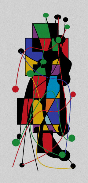 Arts numériques intitulée "Expressionismo---07" par Antonio Guimaraes, Œuvre d'art originale, Travail numérique 2D
