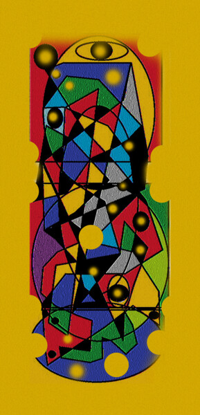 Digital Arts titled "Expressionismo---014" by Antonio Guimaraes, Original Artwork, 2D Digital Work