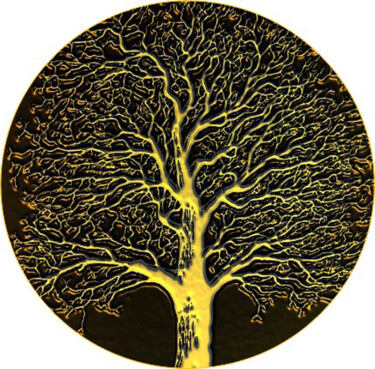 Artes digitais intitulada "árvore da vida.....…" por Antonio Guimaraes, Obras de arte originais, Trabalho Digital 2D