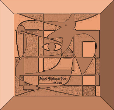 Digitale Kunst getiteld "artedigital//08" door Antonio Guimaraes, Origineel Kunstwerk, Digitaal Schilderwerk