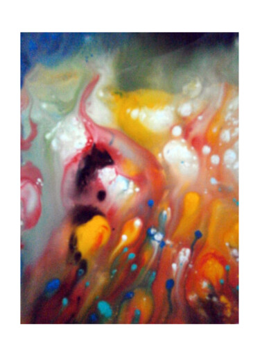 Pintura intitulada "Mistérios da Vida//…" por Antonio Guimaraes, Obras de arte originais, Aquarela