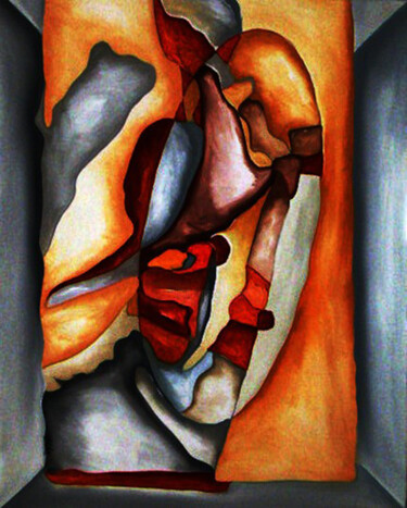 Painting titled "Complexidades das f…" by Antonio Guimaraes, Original Artwork, Acrylic